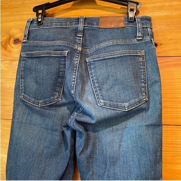 Madewell 10” High Rise Skinny Jeans in Bradshaw Wash 25 - Picture 9 of 15